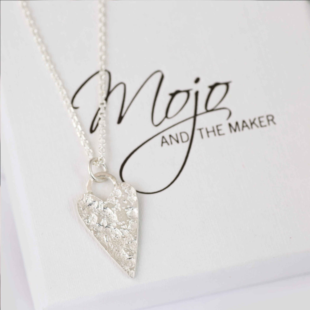 Oceans of Love Recycled Silver Necklace - Mojo and the Maker